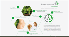 Desktop Screenshot of pharmawerk-weinboehla.de